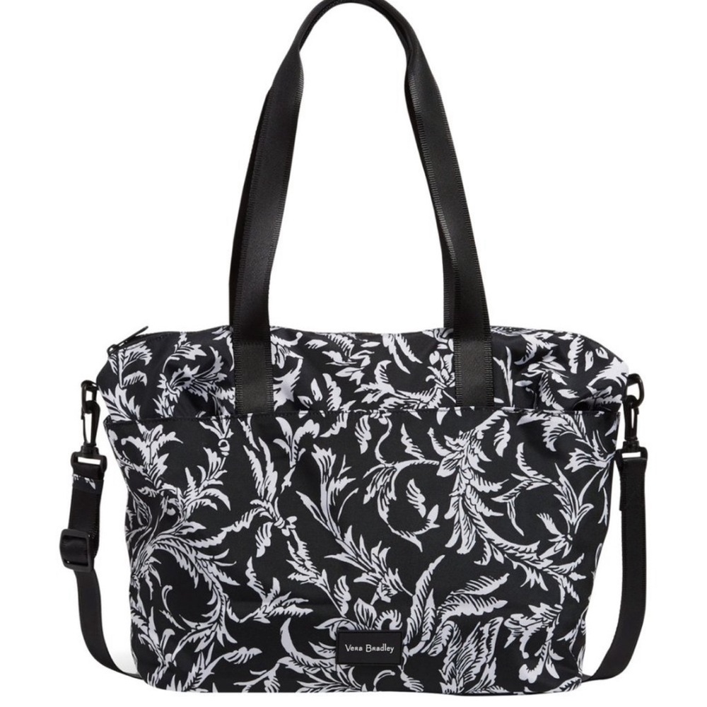 VERA BRADLEY ♻️ReActive Lighten Up Fabric Tote/Overnight/Gym in GlassVines Print